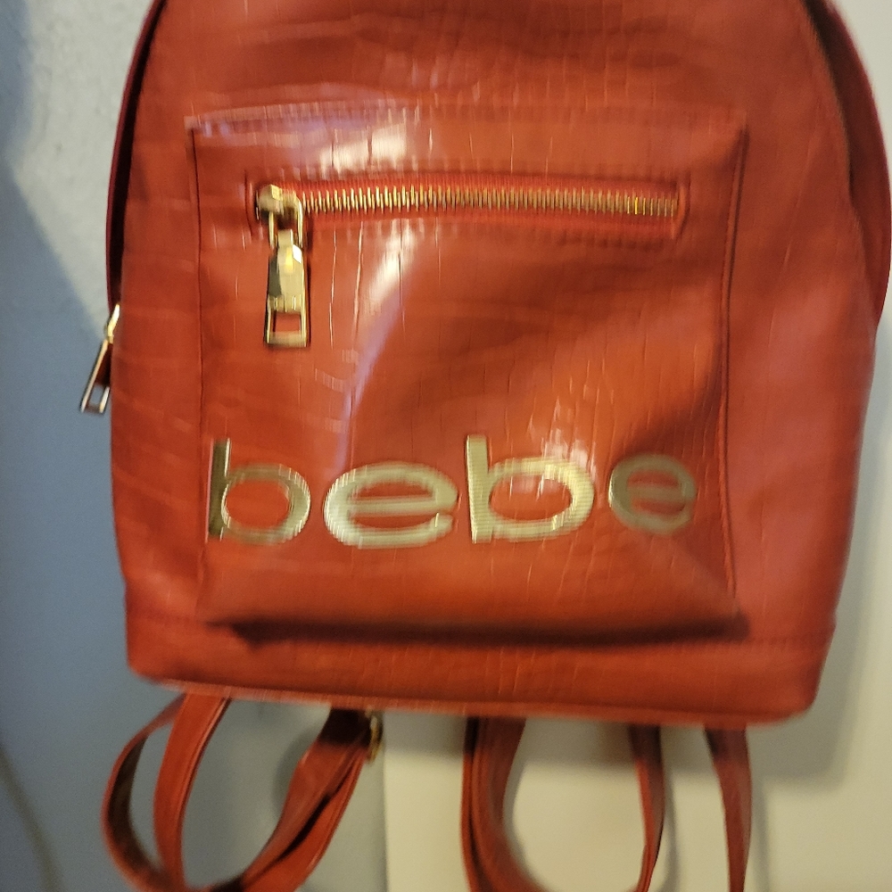 Bebe backpack purse